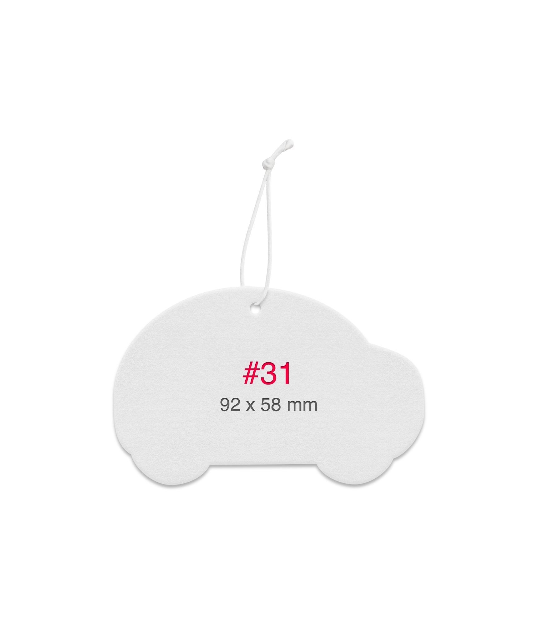 Automobilio kvapas su logotipu #31