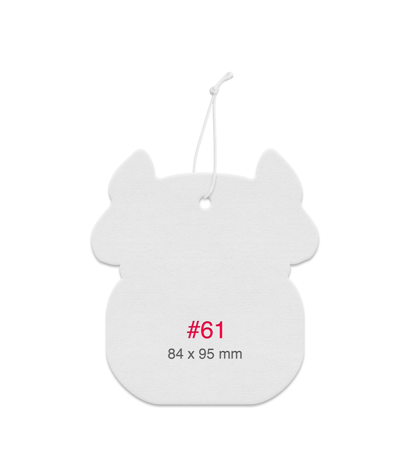 Automobilio kvapas su logotipu #61