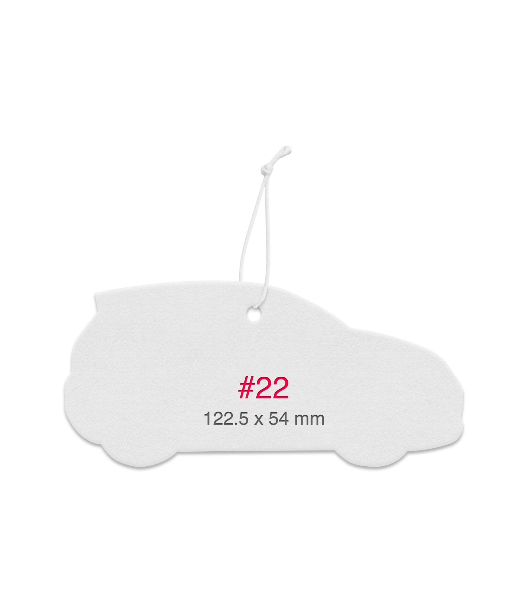 Kvapas automobiliui su logotipu #22