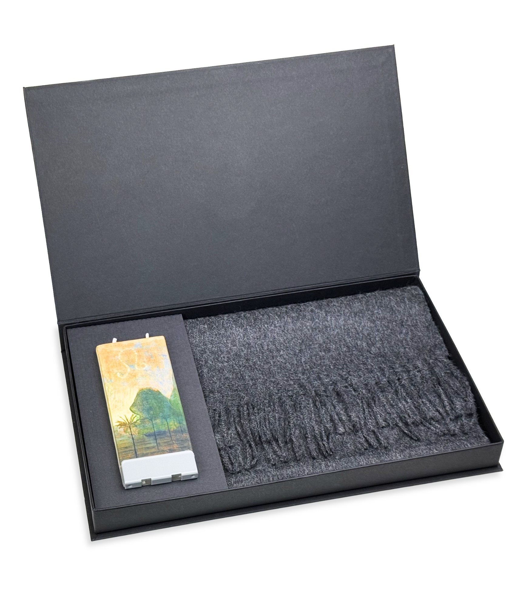 praktiskos dovanos vyrams salikas ir zvake