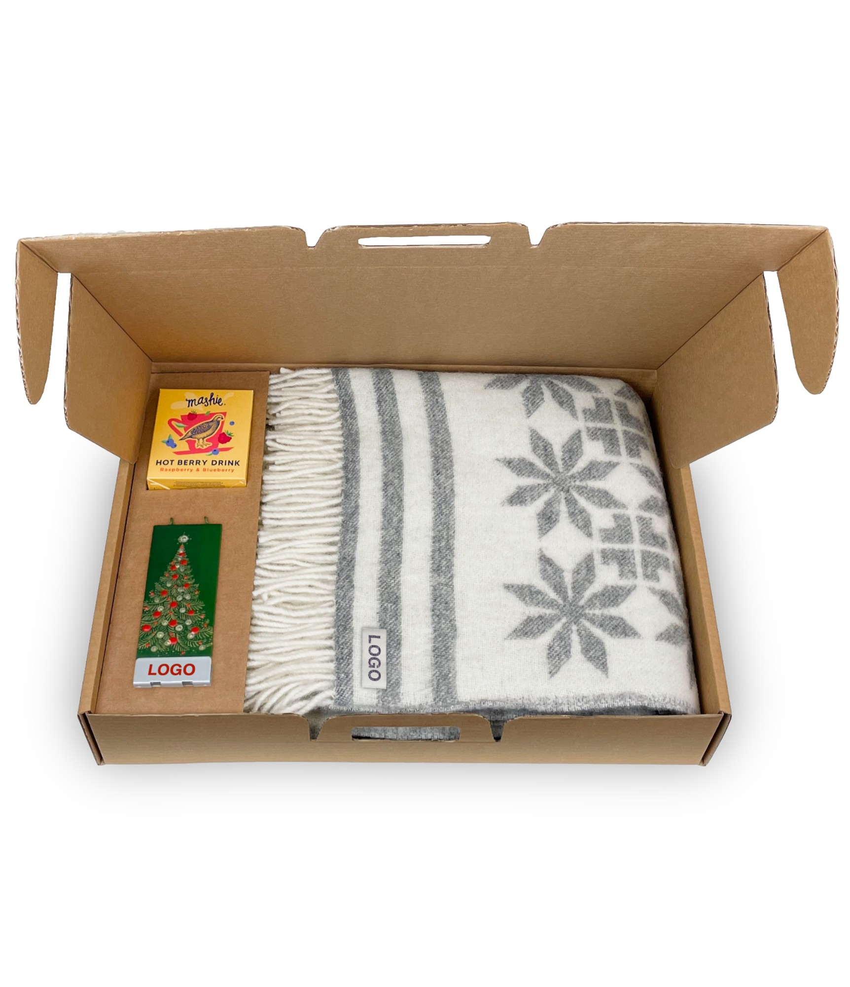 dovanos verslui pledas arbata zvake su dezute