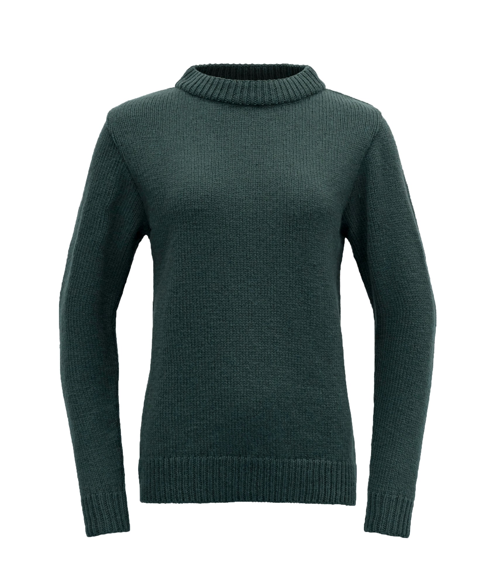 Tamsiai žalias vilnonis megztinis Devold