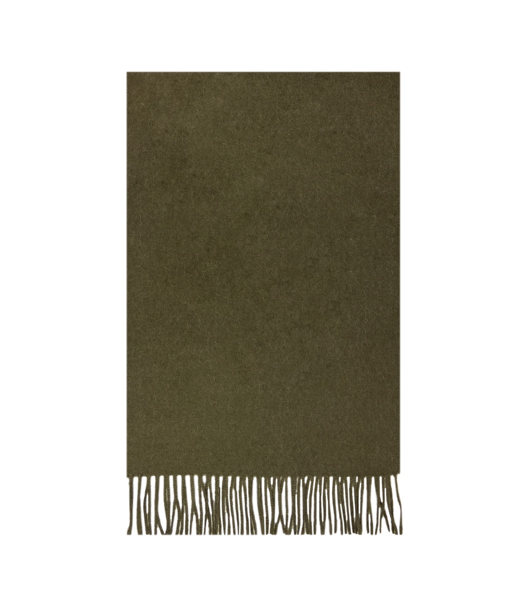 vilnonis alpaka salikas su kutais tamsiai zalias