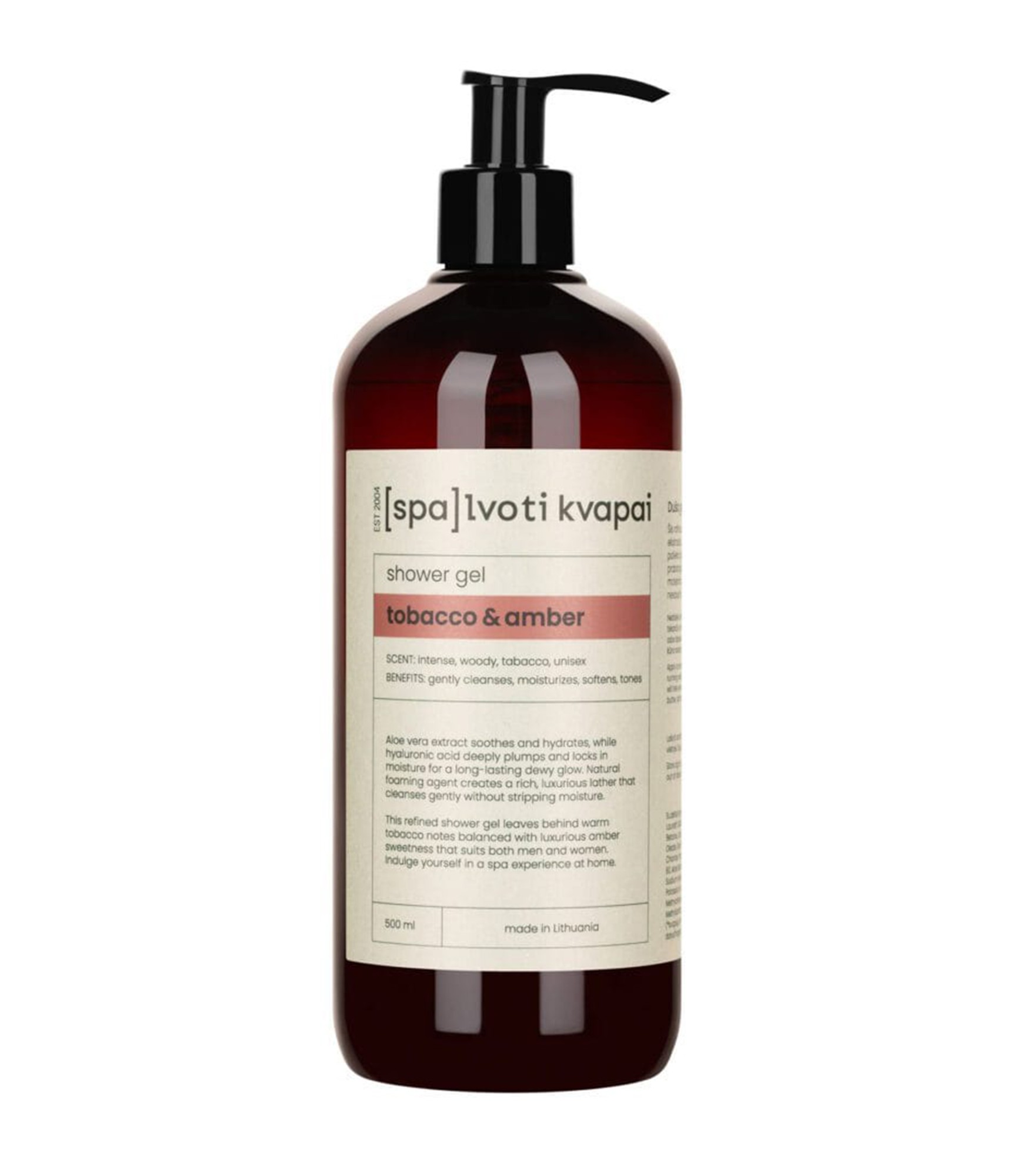 duso gelis tabakas gintaras