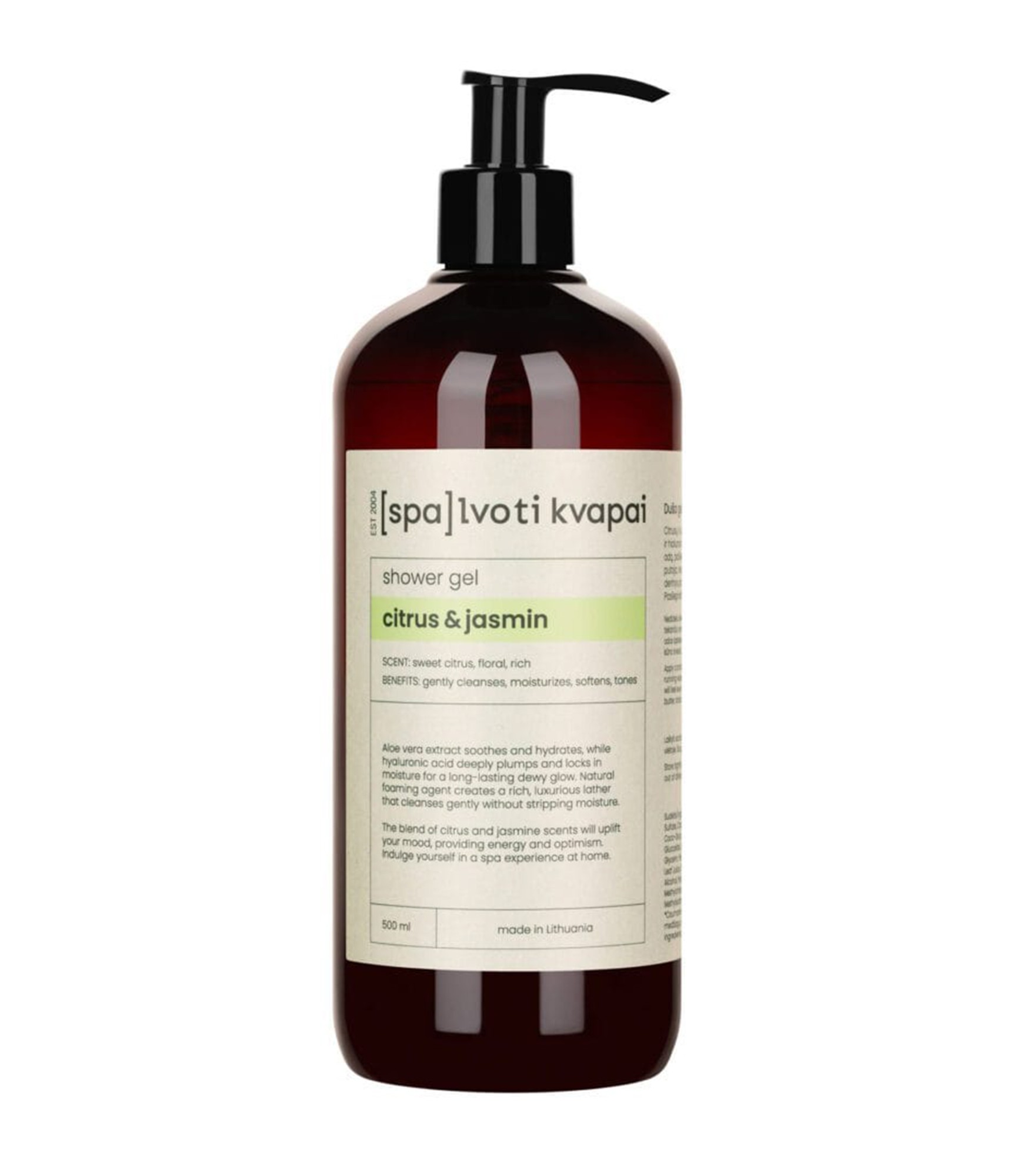 dušo gelis jazminas ir citrusai