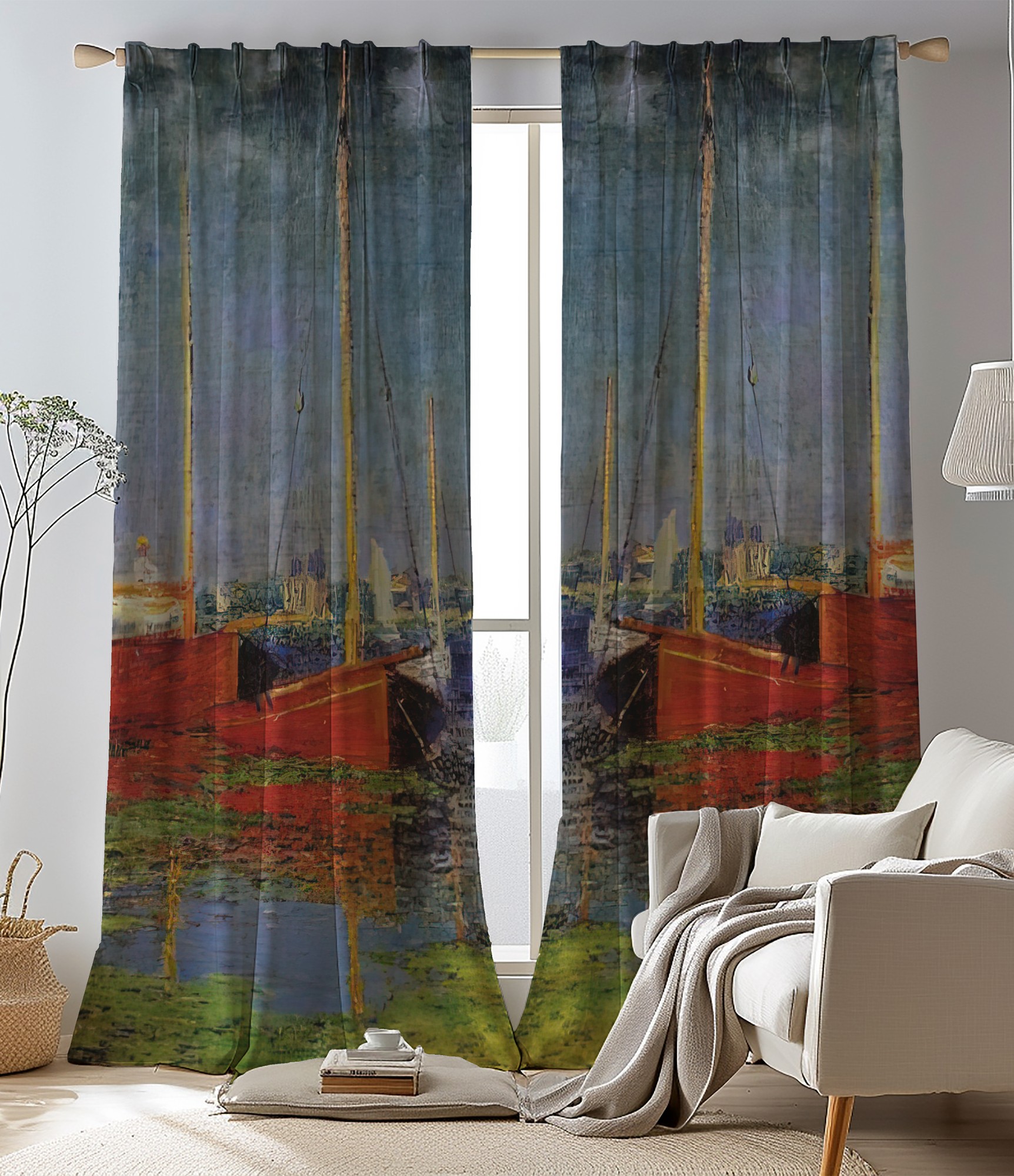 naktinės užuolaidos jachtos monet