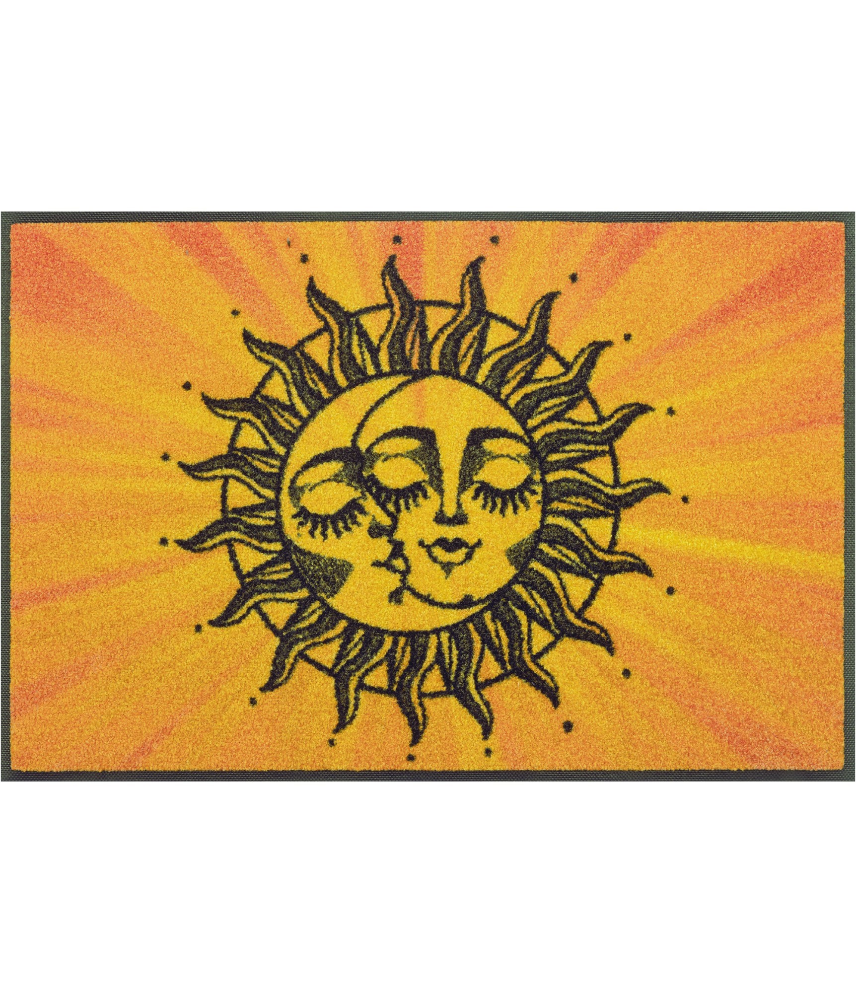Geltonas durų kilimėlis Kiss the Sun