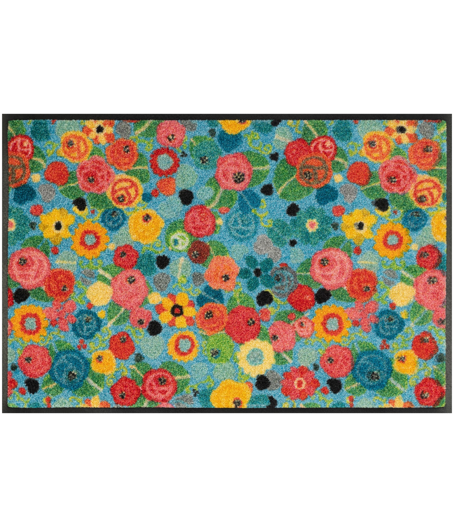 Durų kilimėlis su gėlėmis Flower Power