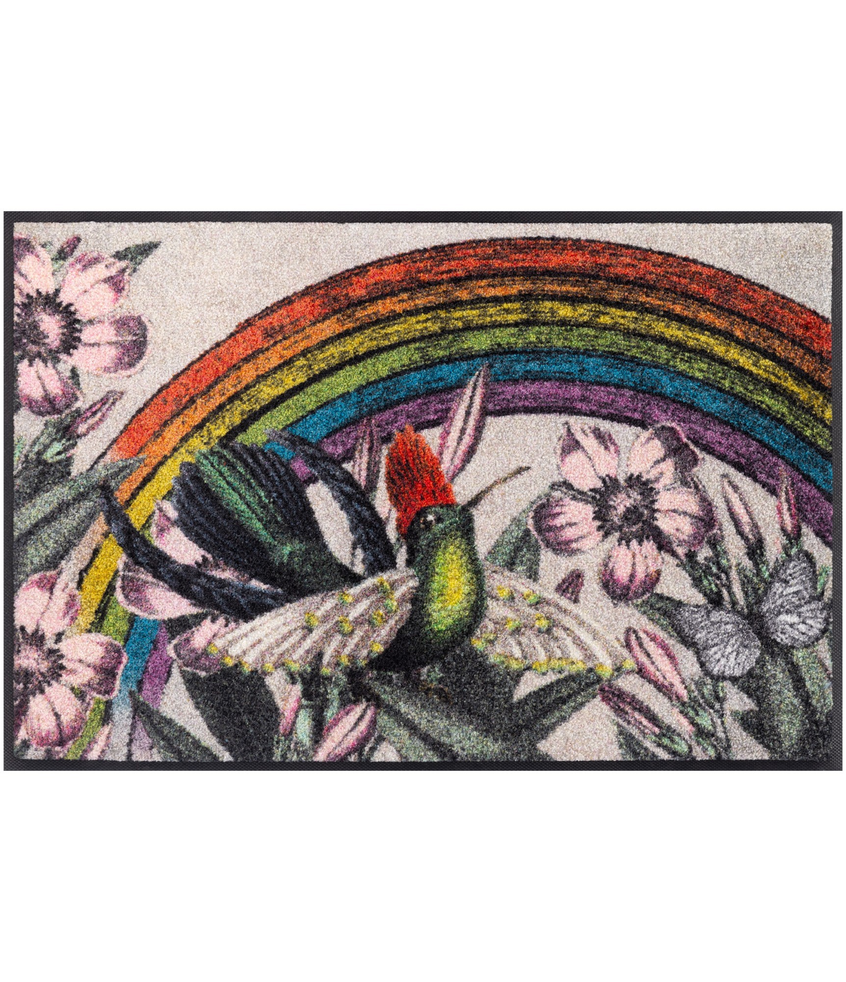 Durų kilimėlsi su vaivorykšte Rainbow Garden