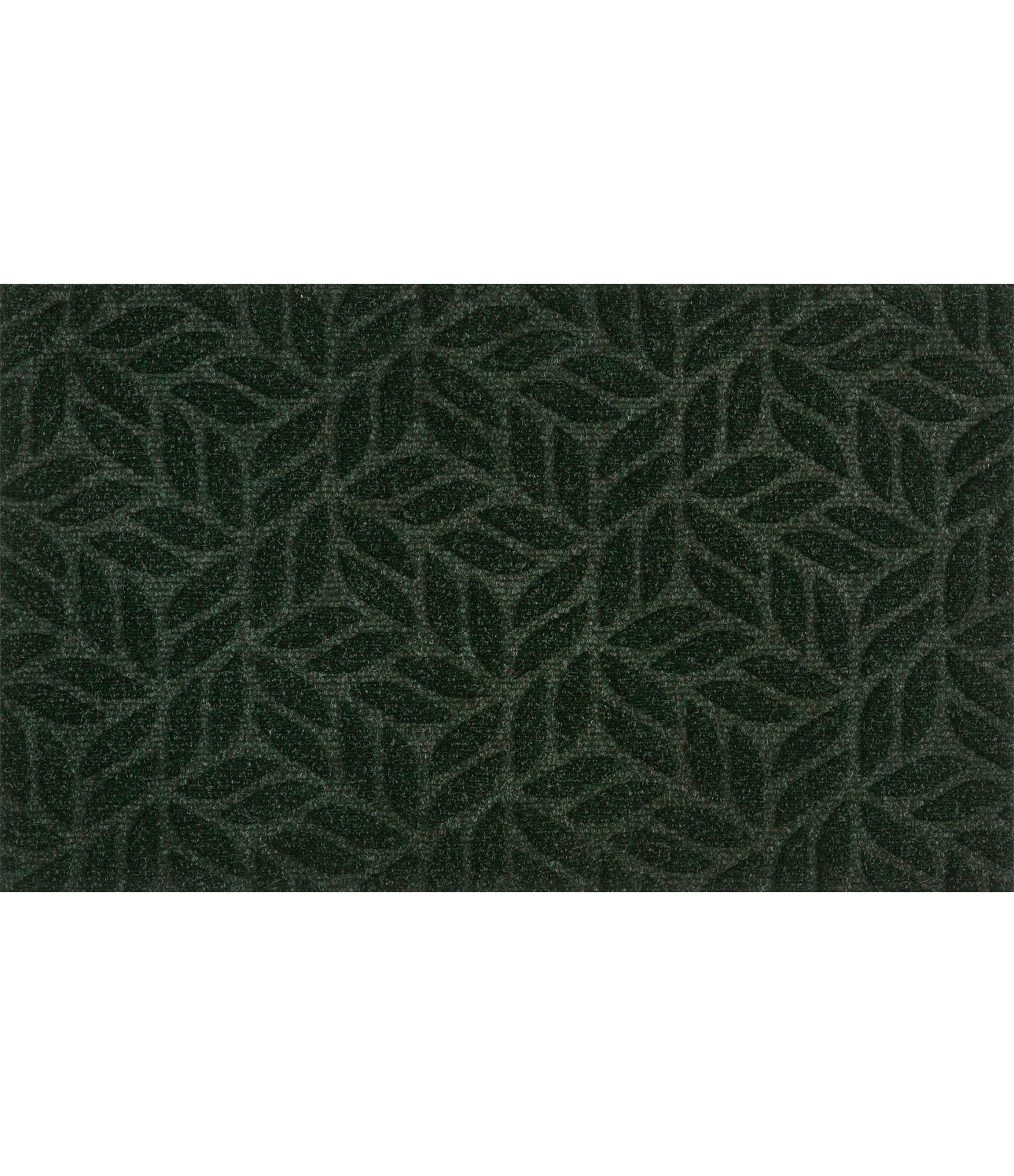 Žalias durų kilimėlis Leaves Midnight Green