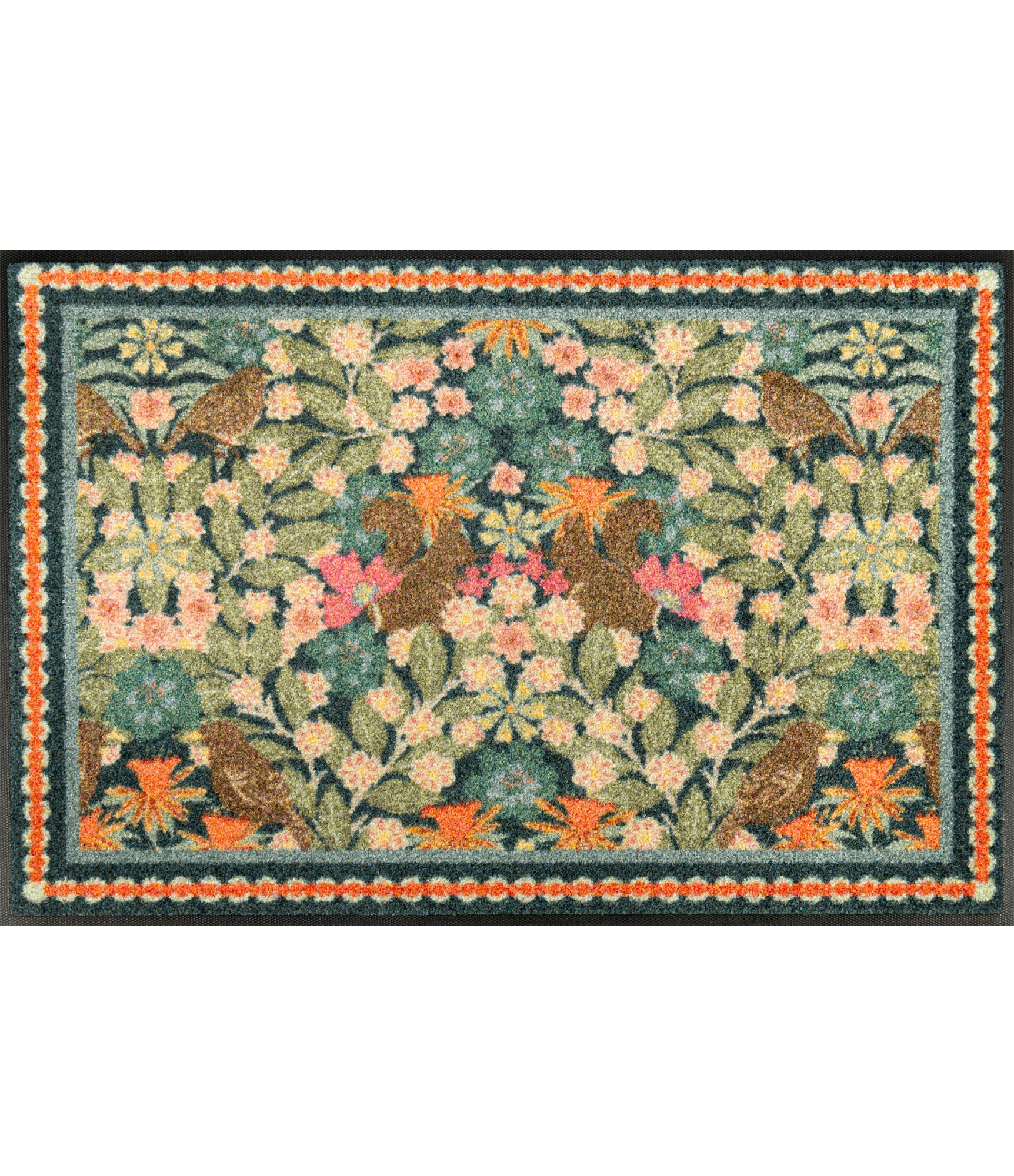 Margas durų kilimėlis Garden Luxe Blue