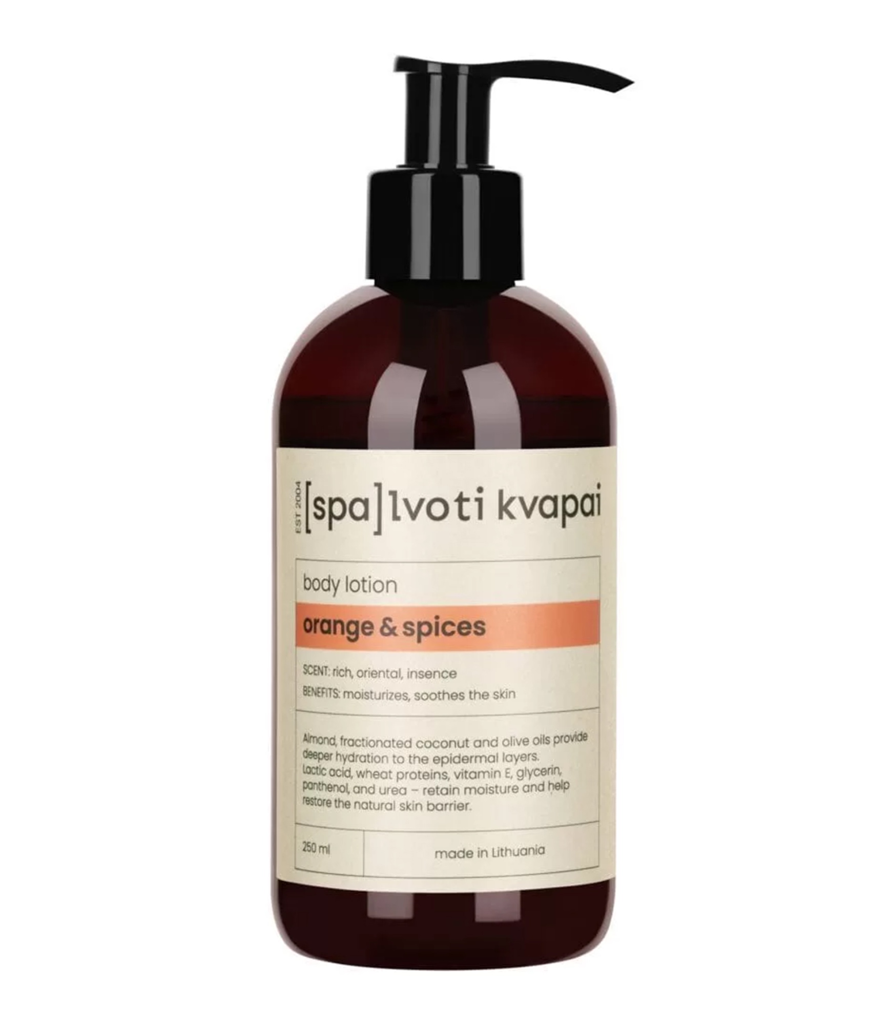 kuno losjonas orange spices