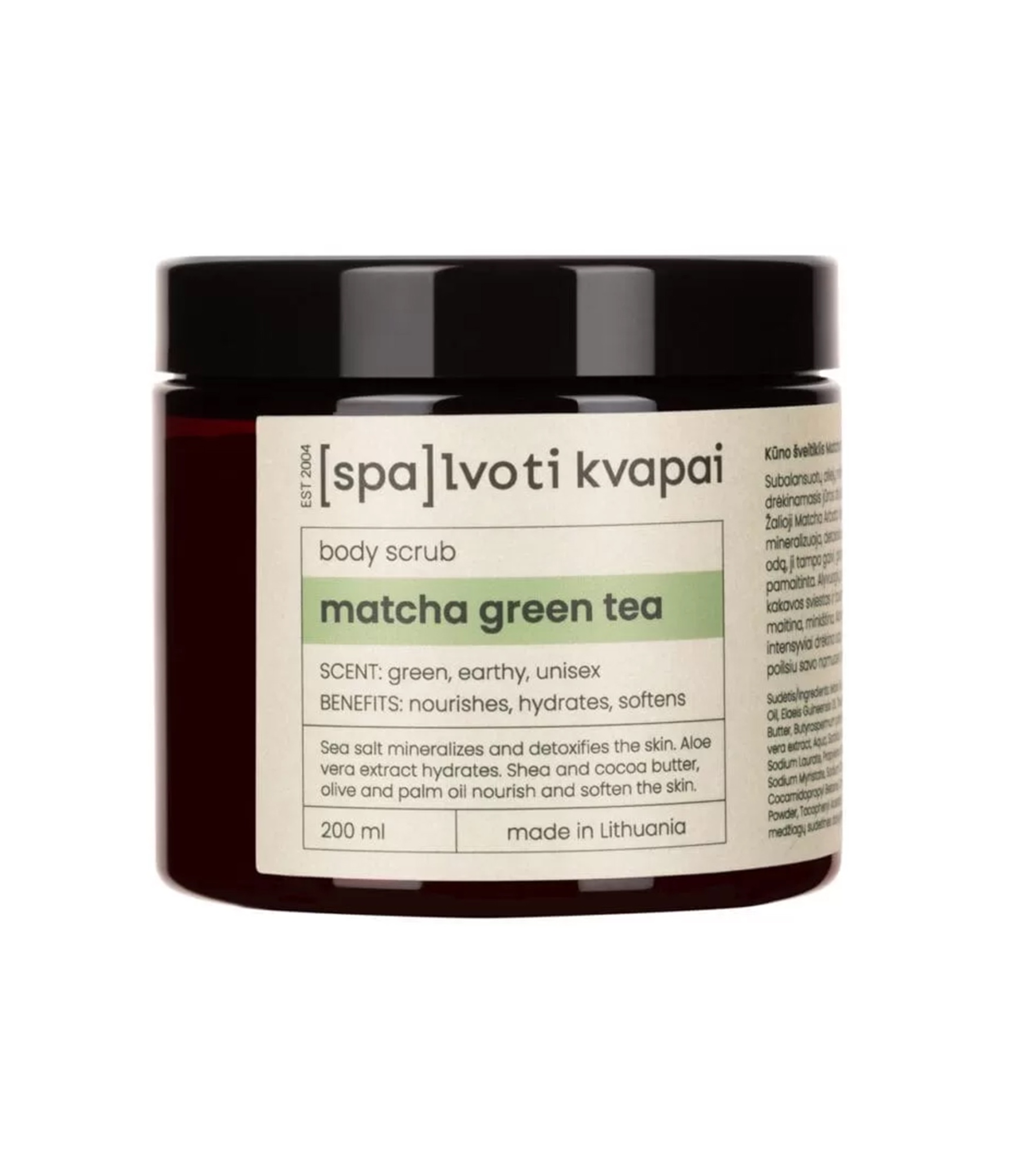 kuno sveitiklis matcha green tea